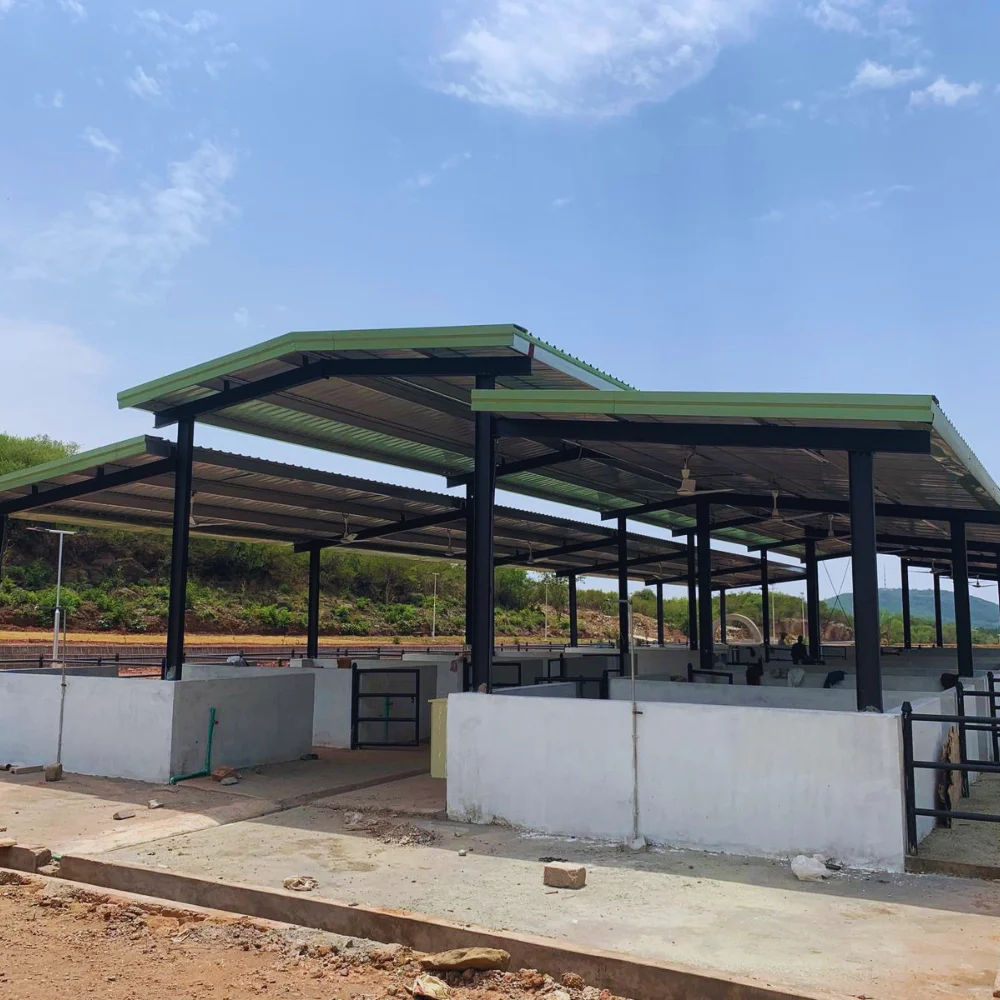Fiberglass Shed Project by Rauf Steel Works