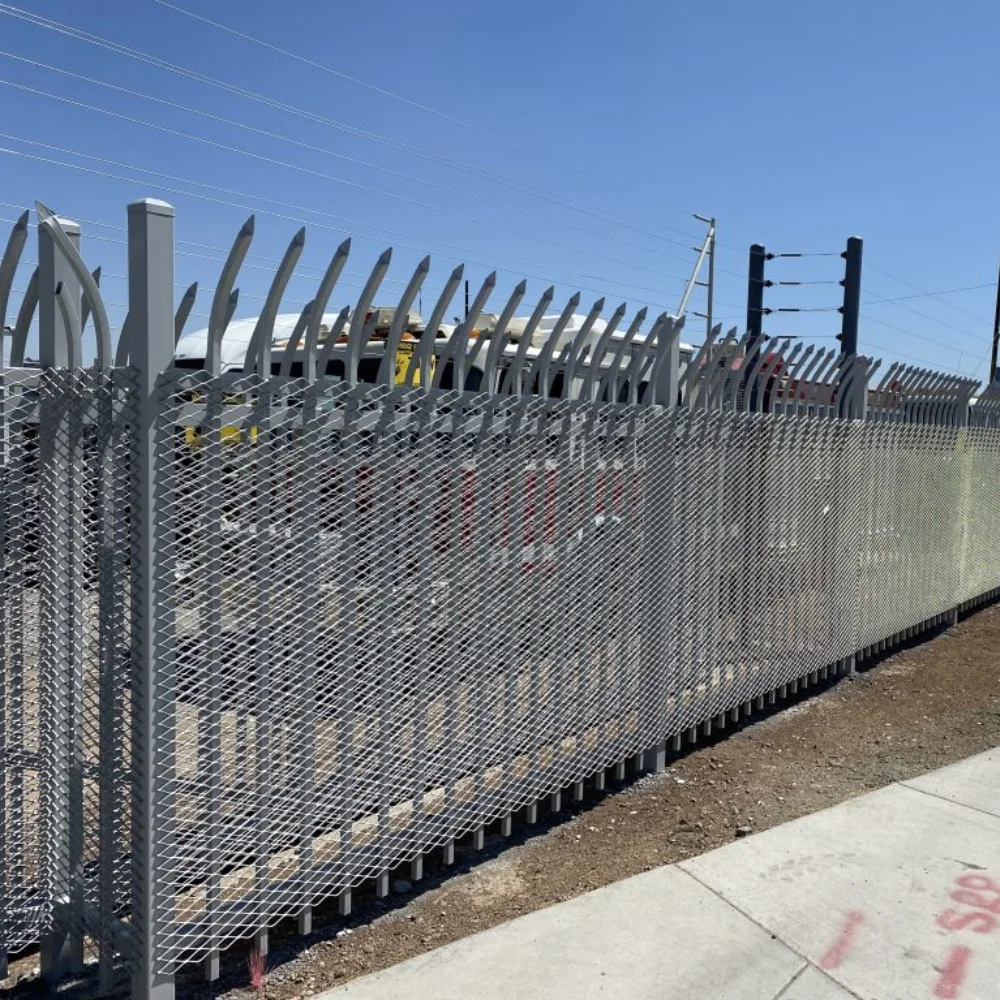 Iron and Steel Fence Project by Rauf Steel Works