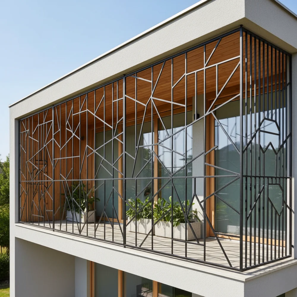 Modern Safety Grills Project by Rauf Steel Works