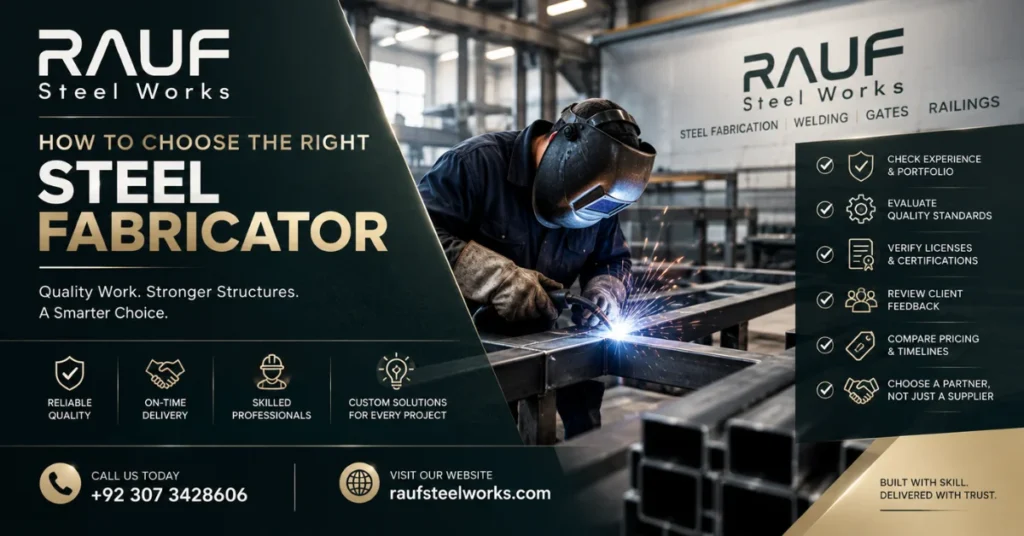 How to Choose the Right Steel Fabricator