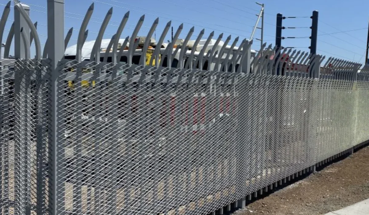 Iron and Steel Fence Project by Rauf Steel Works